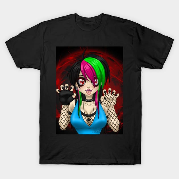 RAWR T-Shirt by BinkaKittyArtwork